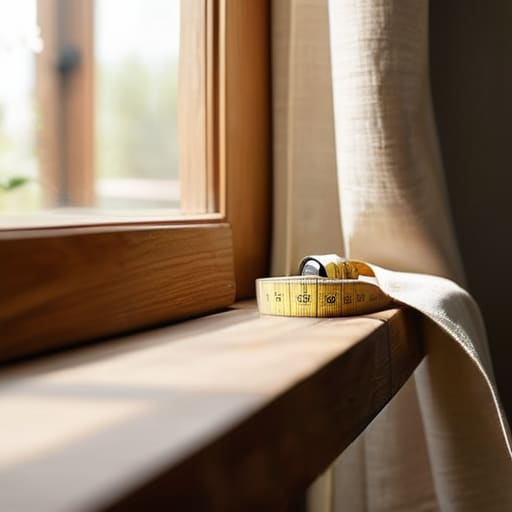 Measuring Windows for Curtains Without Wasting Expensive Fabric