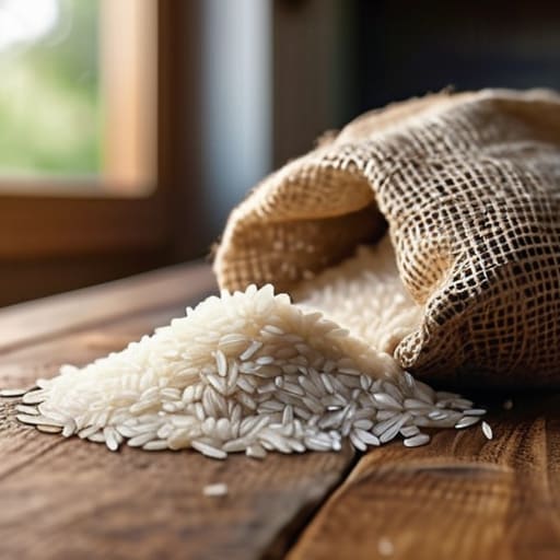 White rice: The Versatile Grain Base.