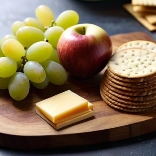 Adult Lunchables (The DIY Version) snack tray.