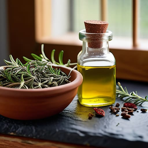 DIY Infused Kitchen Staples in glass jars.