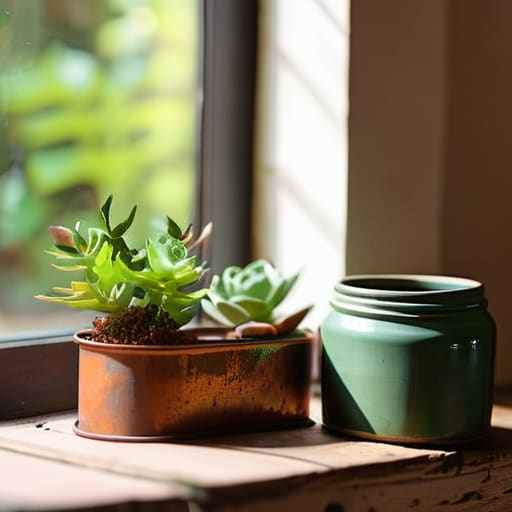 Creative diy planters from household items.