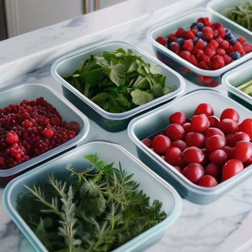 Guide on how to freeze food correctly.