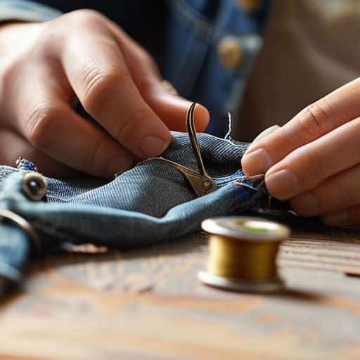 Guide on how to mend clothes.