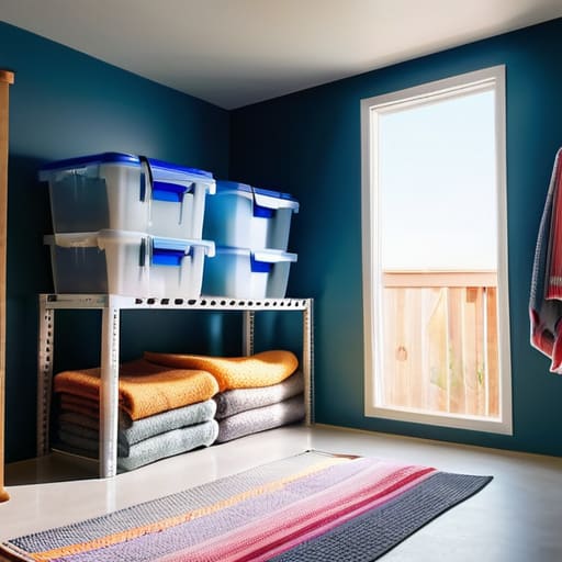 Tips on how to store seasonal items.