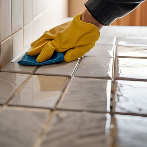 DIY guide on how to tile a backsplash.