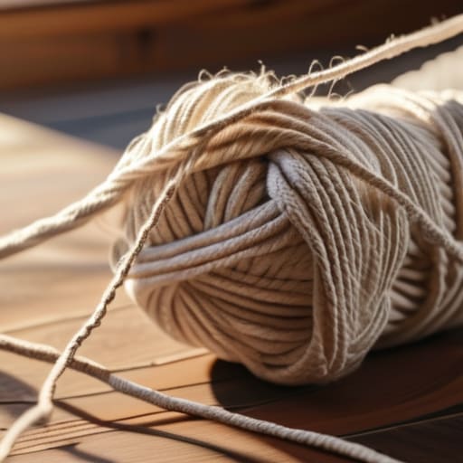 Simple wall hanging macrame for beginners.