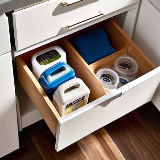 Ditch the Clutter With Smart Laundry Room Cabinet Organization