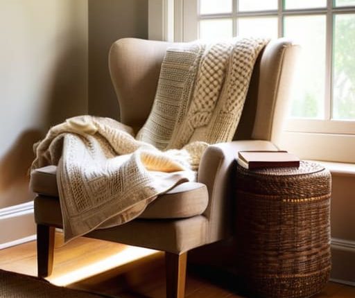 Cozy reading nook ideas for small spaces.