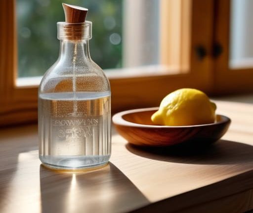 Homemade diy cleaning products for home use.
