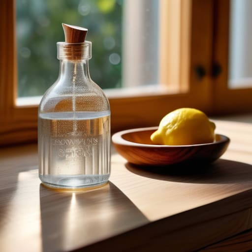 Homemade diy cleaning products for home use.