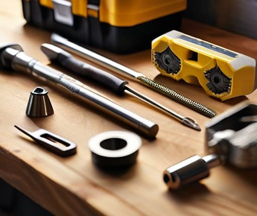 Essential tools for DIY starter kit.