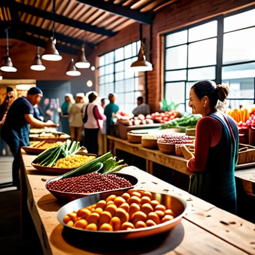 How food markets became social spaces.