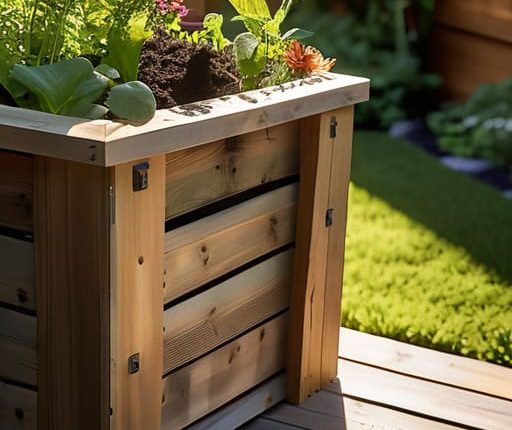 How to make a compost bin.