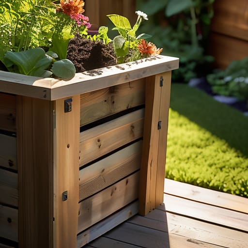 How to make a compost bin.