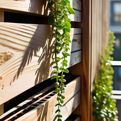 Vertical Herb Garden for Small Spaces.