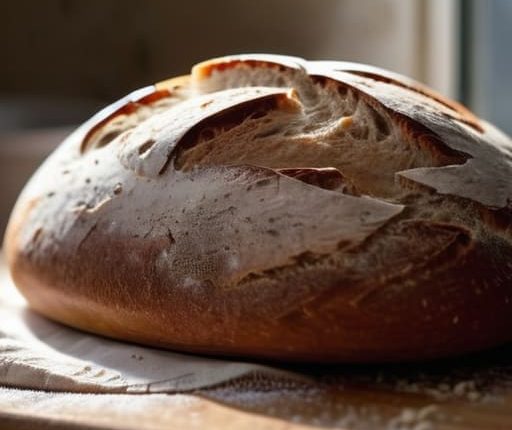 How to bake bread at home easily.