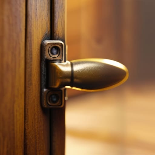 How to fix a squeaky door quickly.