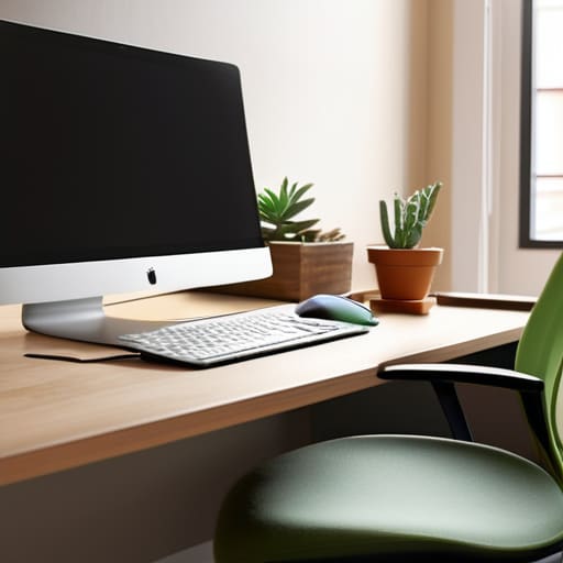 How to set up a desk for long hours.