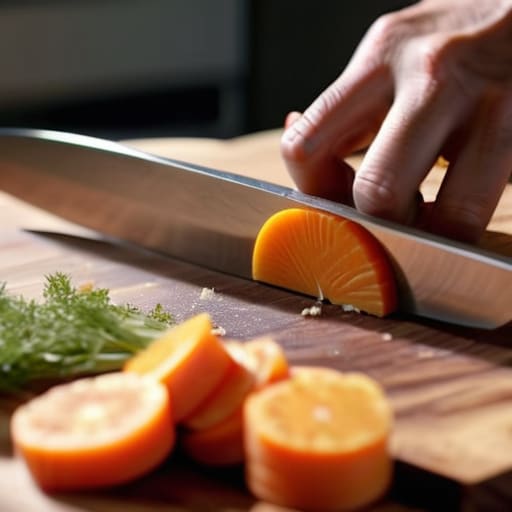 Mastering Basic Knife Skills for Vegetables.