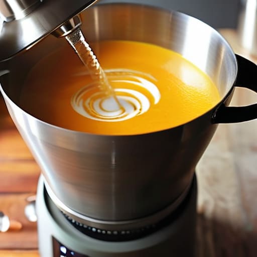 An immersion blender for small spaces.