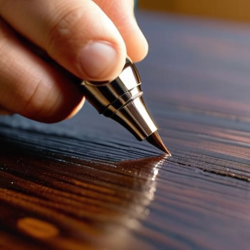 Matching wood stain colors without wasting expensive supplies.