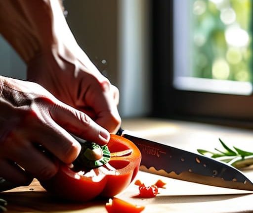 How to master basic knife skills guide.