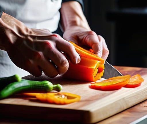 Tips on how to prep vegetables faster.